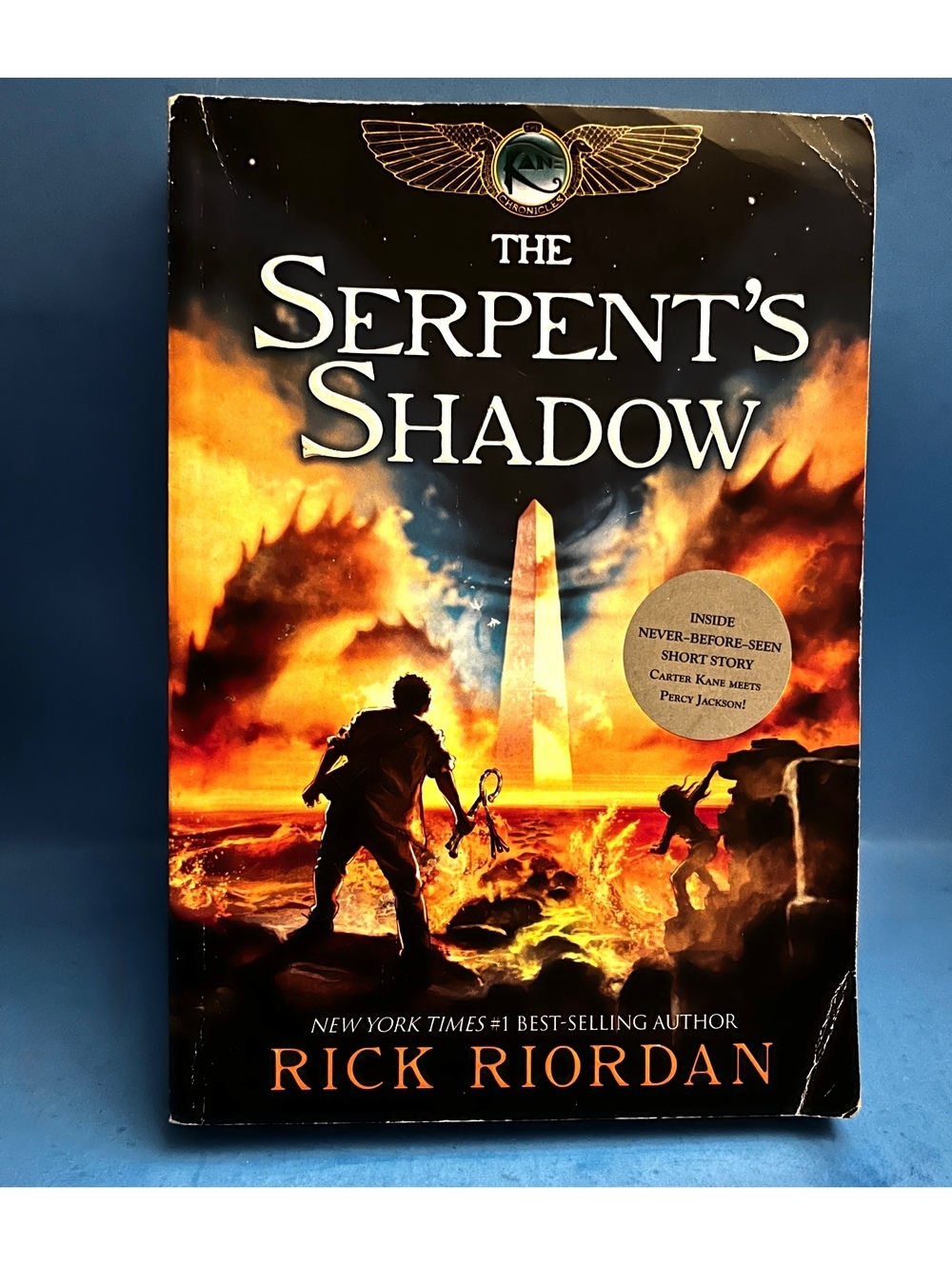 The Serpent’s Shadow Rick Riordan Kane Chronicles Book 3 Paperback 2013
